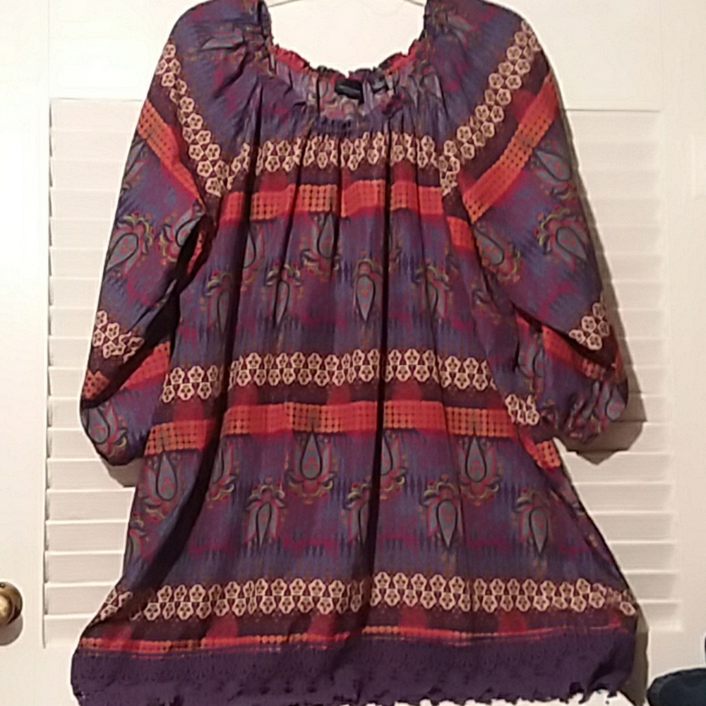 Westbound Plus Blouse